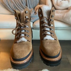 Marc Fisher suede winter boots